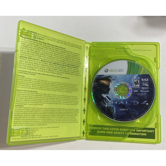 Halo 4 Xbox 360 Video Game Tested Working - Picture 3 of 8